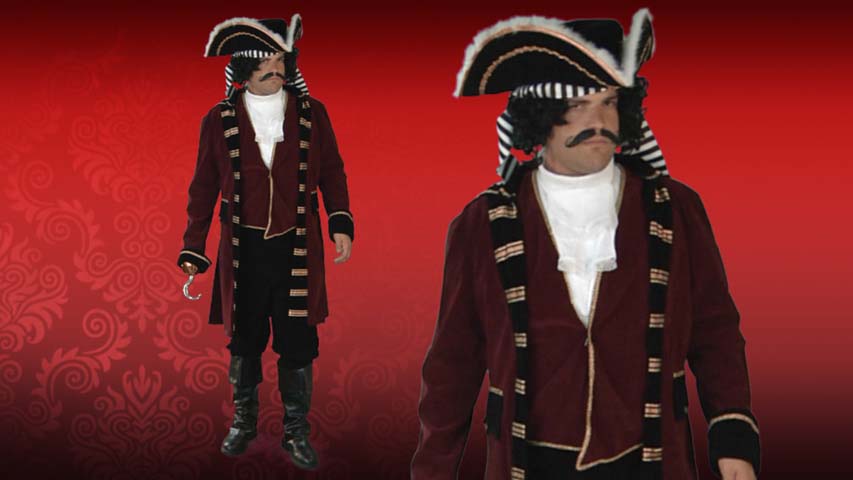 adult captain hook costumes